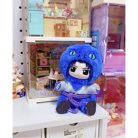Sasuke Uchiha Naruto Shippuden Cute Beast Sitting Party Plush Doll Blind Box Series: Sasuke Uchiha (Confirmed Style)