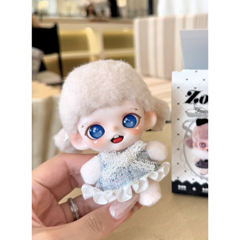 Baby Zoraa Tweed Étude Plush Pendant Blind Box Series: White Rest (Confirmed Style)