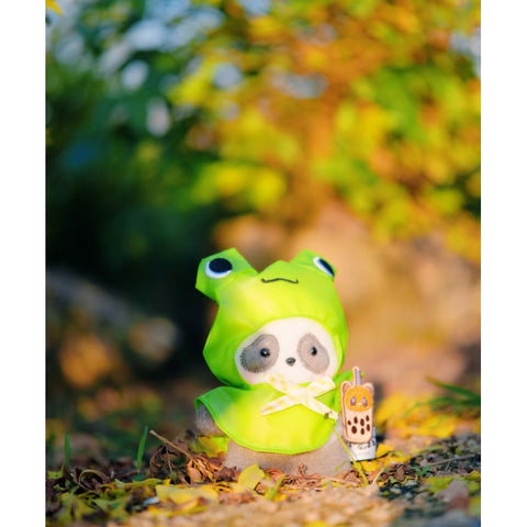 Panda Roll Happy Weekend Plush Pendant Blind Box Series: Whole Set (Opened Box)