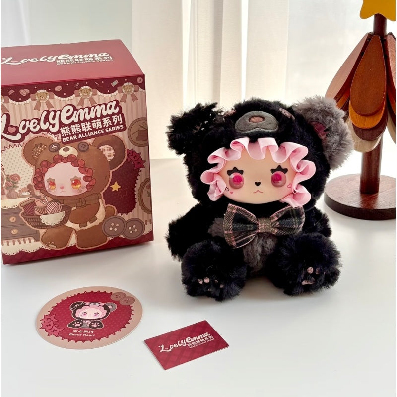 Emma Bear Alliance Vinyl Plush Blind Box Series: Choco Heart (Confirmed Style)