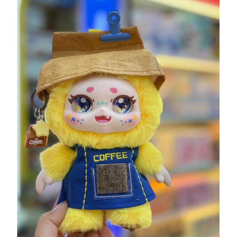 Kimmon Let's Cafe Plush Pendant Series: Roasted Coffee Bean (Confirmed Style) | TOYSEZ Data