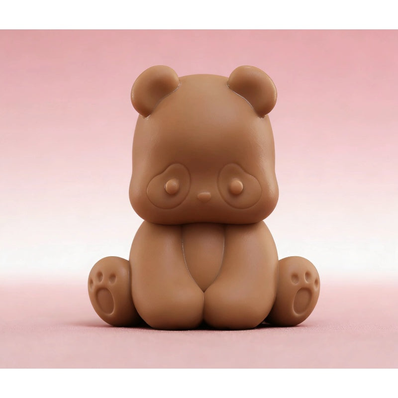 Panda Roll Sit Down Pandas Blind Bag Series: Rice Brown (Confirmed Style)