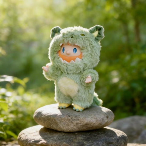 FARMER BOB Ani Dragon Mirage Vinyl Push Blind Box Series: Verdant Echo Bob (Confirmed Style)