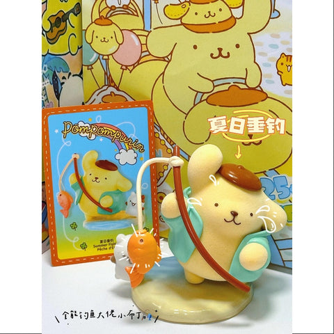 Pompompurin Childhood Four Seasons Series Summer Fishing
