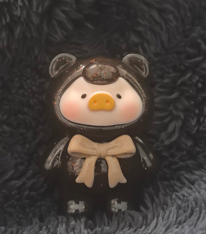 LuLu the Piggy Teddy Mini Ore Collection Blind Bag Series: Smoky Quartz (R 1/20) (Confirmed Style)
