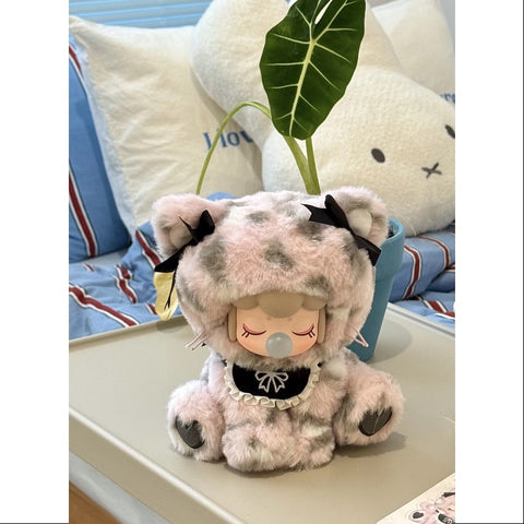 Nanci Tea Time Kitties Vinyl Plush Series Pink Maid