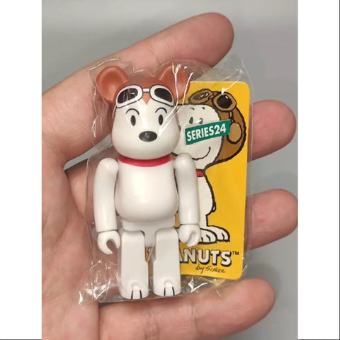 Bearbrick Series 24 CUTE PEANUTS SNOOPY 100%