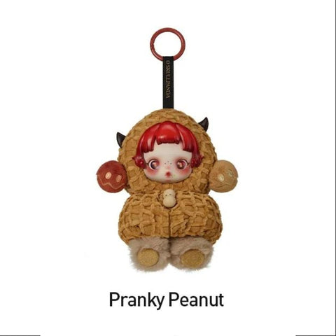 Skullpanda You Found Me Series Plush Doll Pendant Whole Set Opened