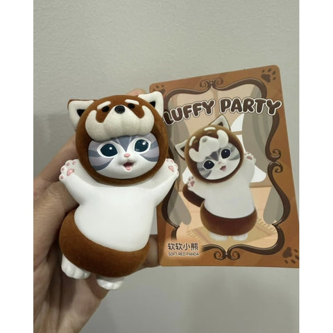 Mofusand Fluffy Party Blind Box Series: Soft Little Bear (Confirmed Style)