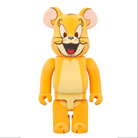 Bearbrick Jerry（Classic Color） Flocky Ver. 400% & 100% Be@rbrick 2024 Limited