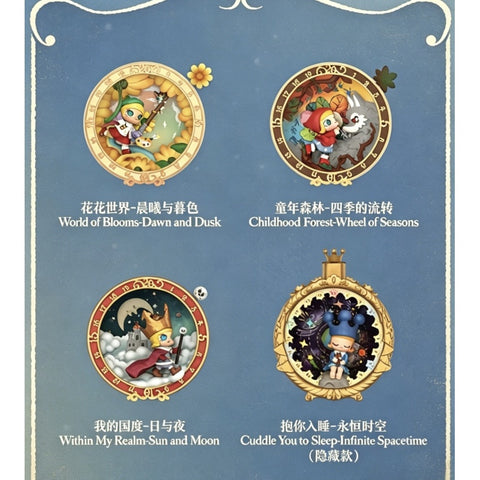 MOLLY The Wheel of Time 20th Anniversary Blind Box Series: Whole Set (Brand New With Plastic)