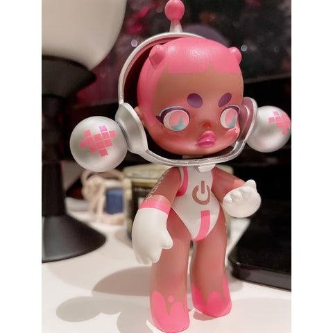 Skullpanda Baby Cyber Pink Limited Figurine