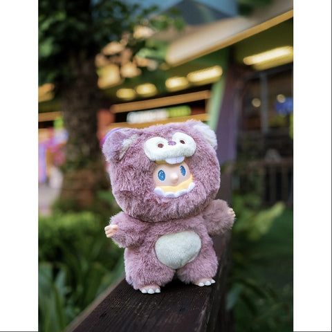 FARMER BOB Ani-Night Monster Series Vinyl Plush Pendant Shadow Badger Bob