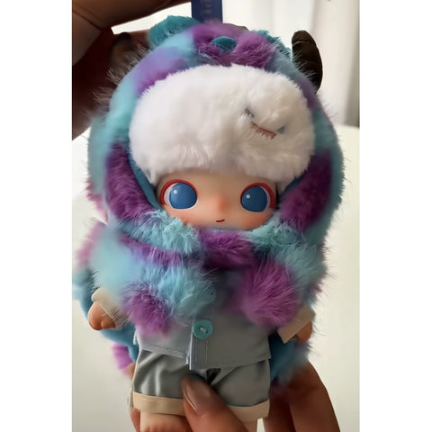 DIMOO WORLD × PIXAR Vinyl Plush Pendant Blind Box Series: Sulley (Confirmed Style)
