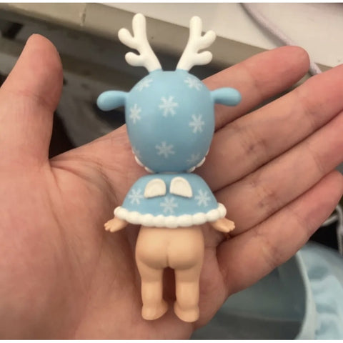 Sonny Angel Christmas Series 2014: Blue Reindeer (Secret, 2/96)