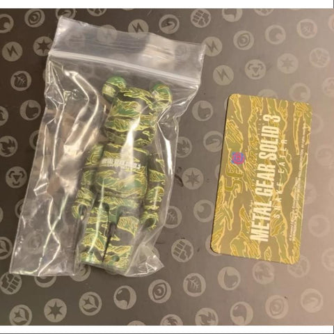 Bearbrick Series 9 SF METEL GEAR SOLID 3 100%