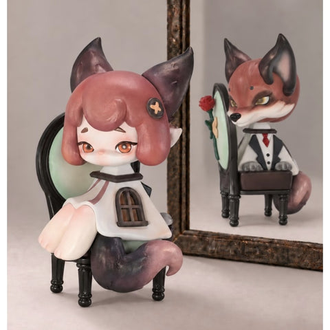 Dual Bear Attic Encounter Blind Box Series: The Rose in the Chair (Confirmed Style)