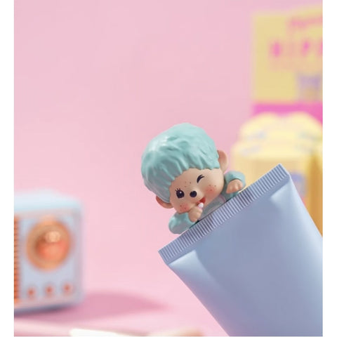 Monchhichi Hippers Colors Wink Blind Box Series: Mint Green (Confirmed Style)