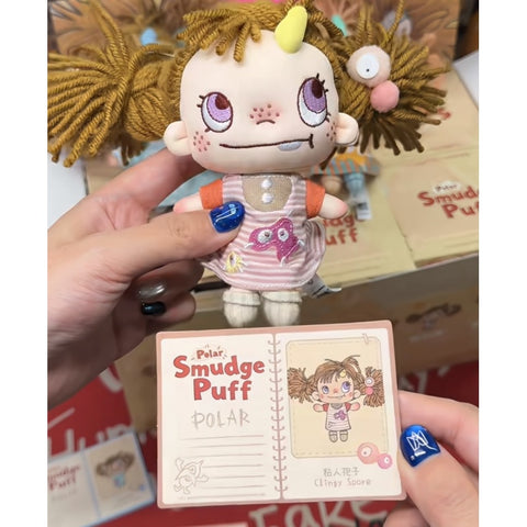 Polar Smudge Puff Plush Pendant Blind Box Series: Clingy Spore (Confirmed Style)