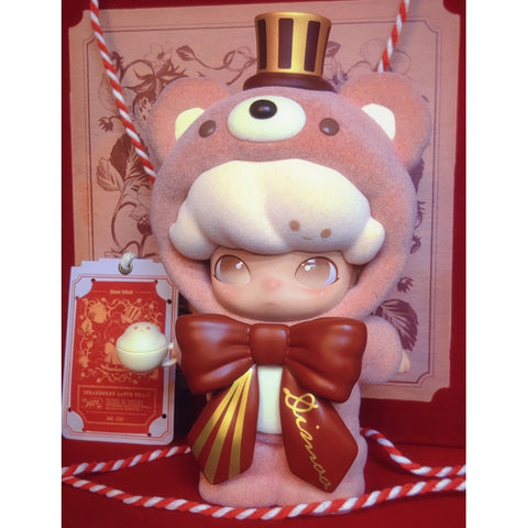 DIMOO Strawberry Latte Teddy Figurine Limited Edition – TOYSEZ