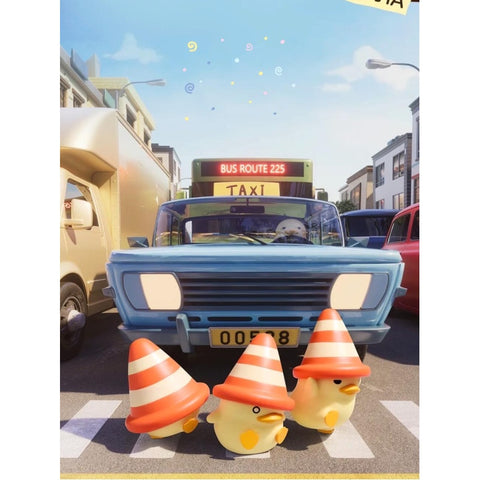 Mini Duckoo Citywalk Blind Box Series: Traffic Cones (Confirmed Style)