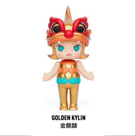 MOLLY Happy Chinese New Year 2018 Series Golden Kirin