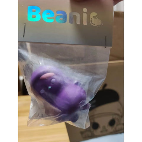 PUCKY Beanie Purple Round Beans Figure Limited edition