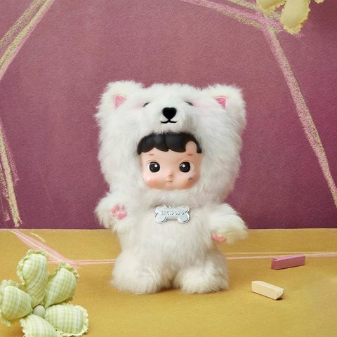 Hacipupu Take Me Home Vinyl Plush Pendant Blind Box Series: No Thoughts (Confirmed Style)