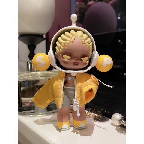 Skullpanda Baby Yellow Yo Limited Figurine