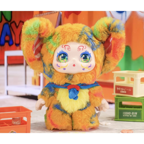 Kimmon Camouflage Rhapsody Plush Blind Box Series: Gentle Orange Hues (Confirmed Style)