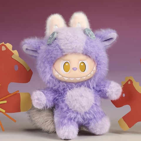 Labubu Pop Mart Have a Good Run Plush Pendant Series: Happy Family (Confirmed Style) | TOYSEZ Data