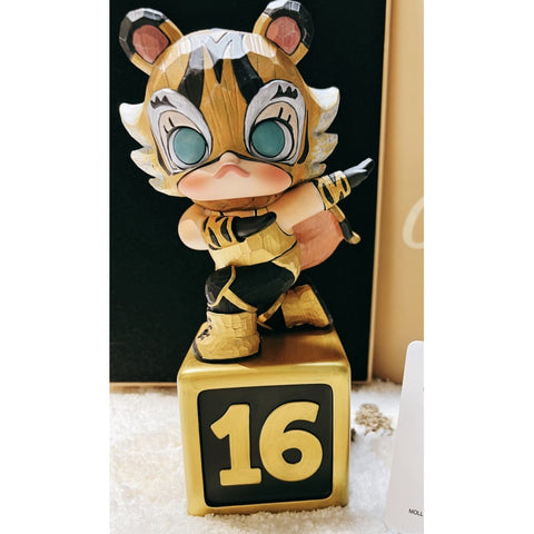 MOLLY 16th Anniversary The Vigorous Tiger Golden Ver. 2022 Limited Edition
