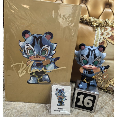 MOLLY 16th Anniversary The Vigorous Tiger Silent Blue Ver. 2022 Limited Edition