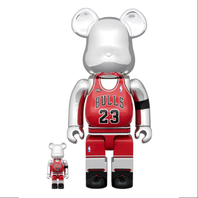 Bearbrick Michael Jordan 1998 Last Shot 400% & 100% Be@rbrick 2023 Limitiert