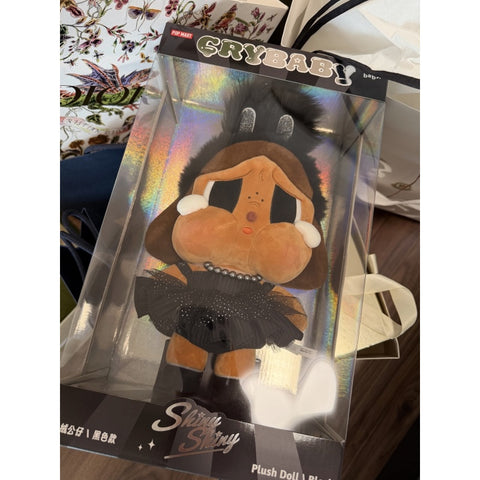 CRYBABY SHINY SHINY Plush Doll Black 2025 Limited Edition