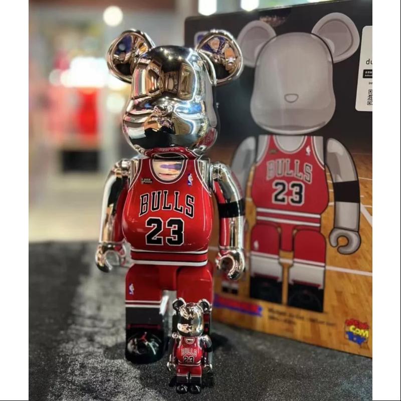 Bearbrick Michael Jordan 1998 Last Shot 400% & 100% Be@rbrick 2023 Limited