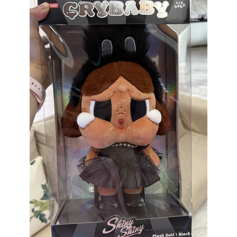 CRYBABY SHINY SHINY Plush Doll Black 2025 Limited Edition