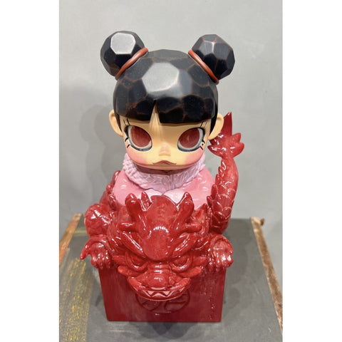MOLLY Riding Dragon Square Seal Red 2024 Limited Edition