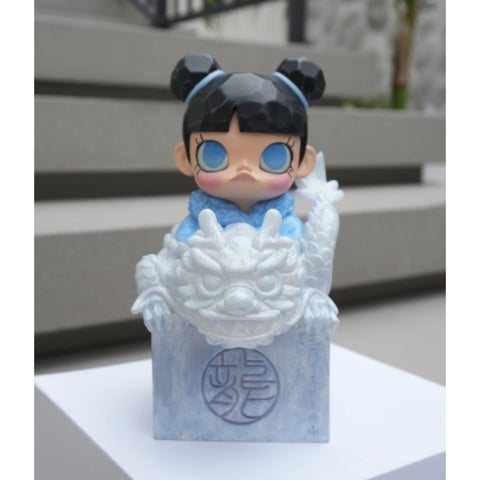 MOLLY Riding Dragon Square Seal Blue 2024 Limited Edition