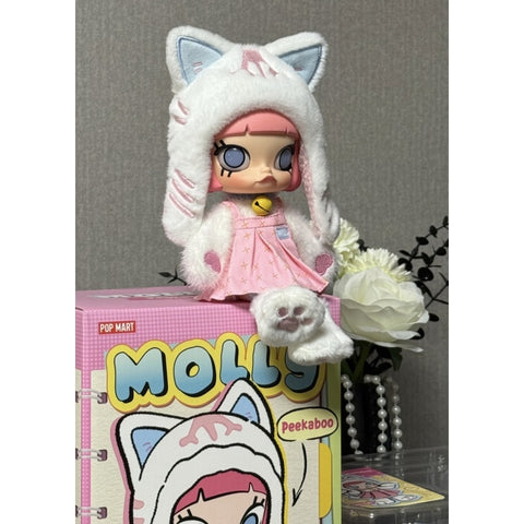 MOLLY Peekaboo White Cat BJD 1/8 Action Figure 2025 Limited Edition