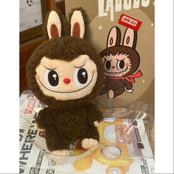 Labubu The Monsters Labubu Plush Doll Brown LIMITED – TOYSEZ