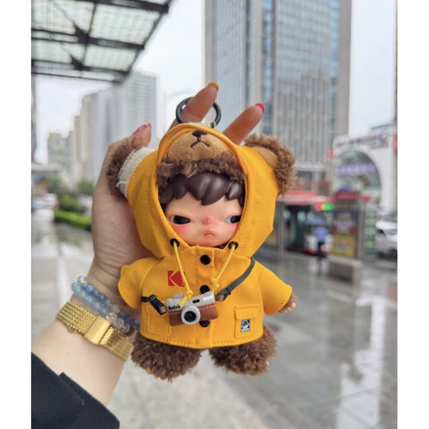 Hirono × Kodak Click Bear Vinyl Plush Pendant 2026 Limited Edition