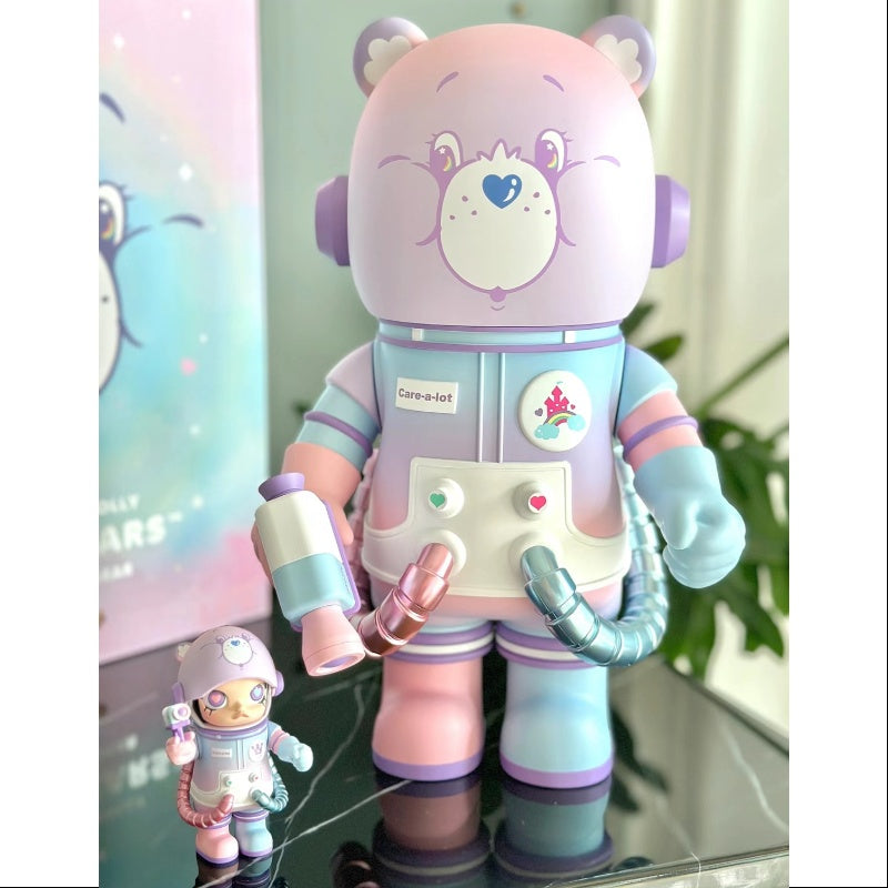 MEGA SPACE MOLLY 400%+100% Care Bears Care a Lot Bear 2022 LIMITED