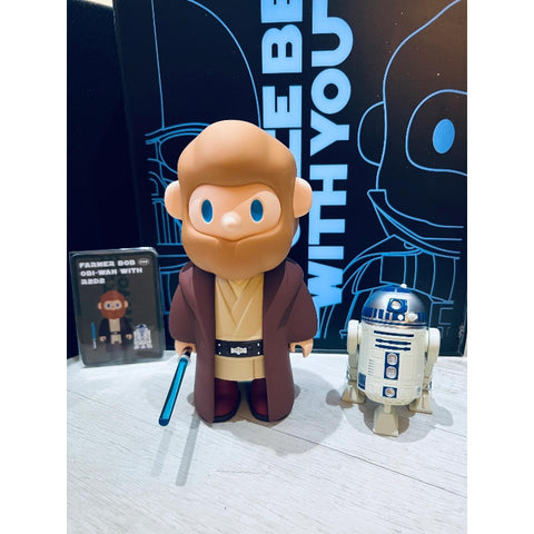 FARMER BOB x Star Wars 200% Series OBI-WAN WITH R2D2