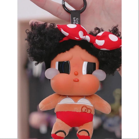 Crybaby Vacation Mode On Vinyl Plush Pendant Series Whole Set Opened