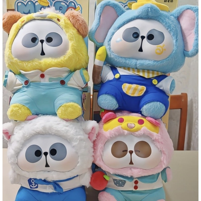 Mr.PA Animals' After School Diaries 400% Plush Doll Blind Box Series Complete Set