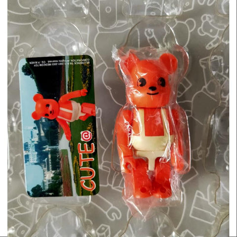 Bearbrick Series 6 CUTE Orange Bear 100%