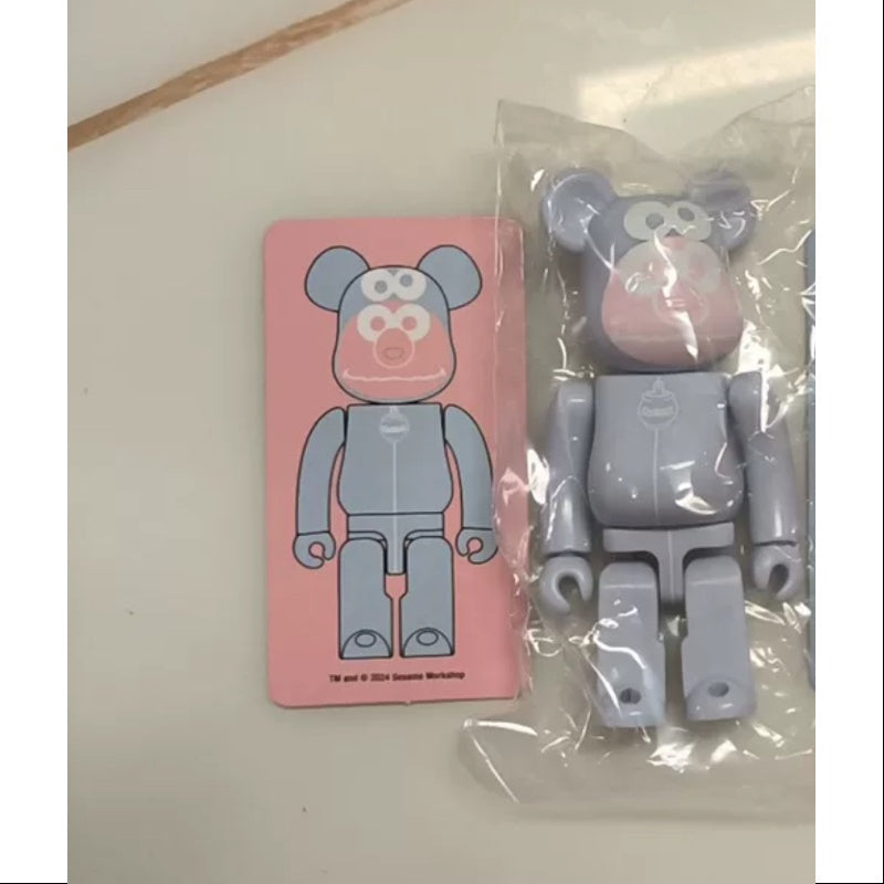 Bearbrick Series 48 Cute Gelato Pique Sesame Street Blue 100%