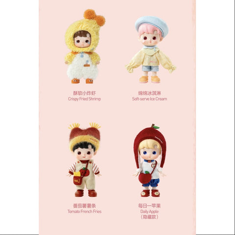 Hacipupu Little Foodie 1/12 Action Figure Series Whole Set Brand New With Plastic