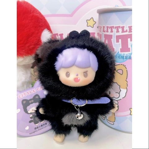 zZoton My little cat Series Vinyl Plush Doll Naughty Black Cat zZoton